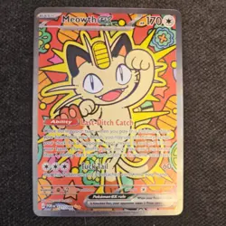 Meowth Ex 121/088 SIR Pokemon English Perfect Order 2026 Pack Fresh - Image 1