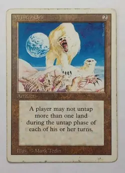 MTG - Winter Orb - Revised Edition - Regular Rare - Stax - Image 1
