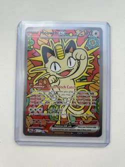Meowth Ex 121/088 SIR Pokemon English Perfect Order 2026 Pack Fresh - Image 1