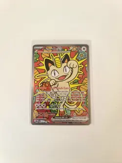 Meowth ex 121/088 ENGLISH Special Illustration Rare - Perfect Order SIR Pokemon - Image 2