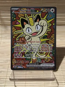 Meowth ex 121/088 SIR - Perfect Order - Near Mint - Pokemon TCG - Image 1