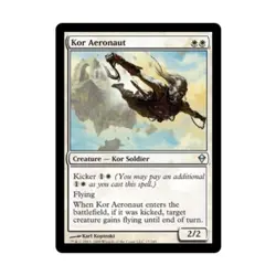 WOTC MtG Zendikar Kor Aeronaut (U) (x4) NM - Image 1