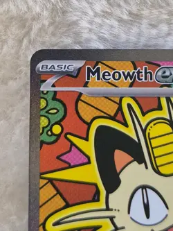 Pokemon TCG SIR Meowth ex 121/088 Perfect Order - Image 2