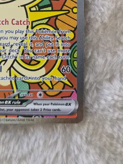 Pokemon TCG SIR Meowth ex 121/088 Perfect Order - Image 4