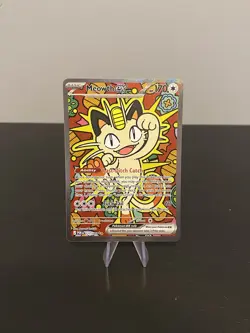 Pokemon Perfect Order Meowth ex SIR 121/088 - Image 1
