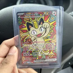 Pokemon Perfect Order Meowth ex SIR 121/088 - Image 1