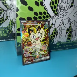Pokemon TCG SIR Meowth ex 121/088 Perfect Order - Image 1