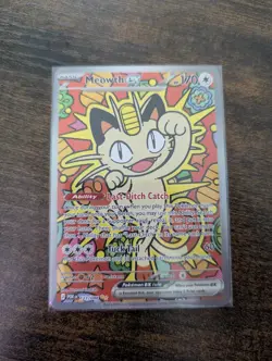 Pokemon Perfect Order Meowth ex SIR 121/088 - Image 1