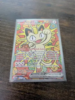 Pokemon Perfect Order Meowth ex SIR 121/088 - Image 2