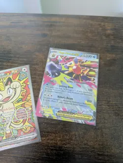 Pokemon Perfect Order Meowth ex SIR 121/088 - Image 4