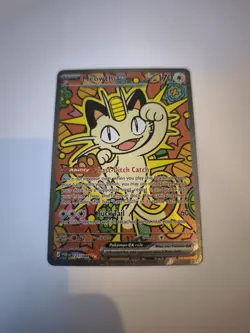 Pokemon Perfect Order Meowth ex SIR 121/88 - Image 1