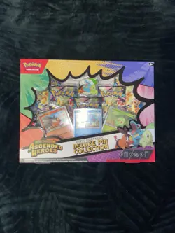 Pokemon Ascended Heroes First Partners Deluxe Pin Collection Box New & Sealed! - Image 1