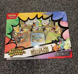 Pokemon Ascended Heroes First Partners Deluxe Pin Collection Box New & Sealed! - Image 1