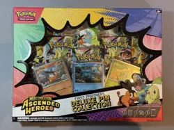 Pokemon Ascended Heroes First Partners Deluxe Pin Collection Box New & Sealed! - Image 1