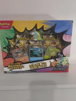 Pokemon Ascended Heroes First Partners Deluxe Pin Collection Box New & Sealed! - Image 1