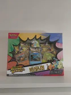 Pokemon Ascended Heroes First Partners Deluxe Pin Collection Box New & Sealed! - Image 2
