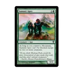 WOTC MtG Worldwake Summit Apes (U) (x4) NM - Image 1