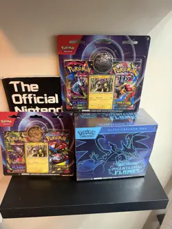 Pokemon Mega Evolution Phantasmal Flames ETB 2 blister pack Sealed lot of 3(Read - Image 2