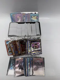 Yu Gi Oh Card Bundle With 9 Sealed Promos And Tin - Image 1