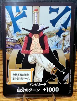 Dracule Mihawk DON!! Card (JP) - One Piece: The Azure Sea's Seven - OP14 - Image 1