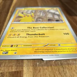 Pokemon TCG Pikachu At The Museum Promo Oversized Jumbo Card New & Sealed - Image 4