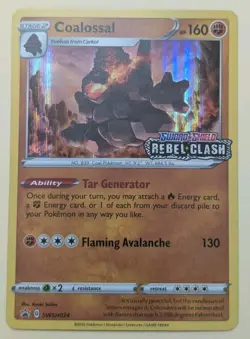 Coalossal - (Prerelease) SWSH024 SWSH: Sword & Shield Promo Cards Holo - Image 1