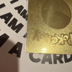 Pokemon Gold Metal Shining Charizard Fire Dragon Standard Card English - Image 3