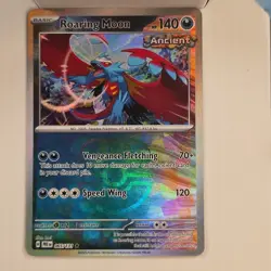 Pokemon TCG Roaring Moon Prismatic Evolutions Master Ball Pattern 65/131 - Image 1