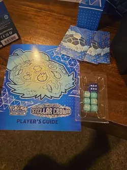 Pokemon TCG Stellar Crown Elite Trainer Box OPENED NO BOOSTER PACKS LOT - Image 4