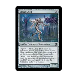 WOTC MtG Scars of Mirrodin Clone Shell (U) (x4) NM - Image 1