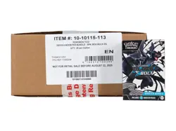 Pokemon - Black Bolt - Booster Bundle CASE (USA Style 25 piece case) - 0% VAT - Image 1