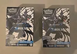Pokemon Scarlet & Violet Black Bolt Booster Bundles LOT OF 2 - Image 1