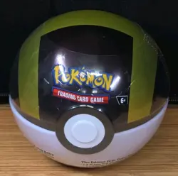 3 NEW Pokemon TCG PokeBall Tin Factory Sealed 3 Booster Packs Inside Small dent - Image 5