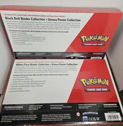 Pokemon Black Bolt and White Flare Binder + Poster Sam's Club Bundles Both - Image 2