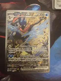 Pokemon TCG Greninja Ex 132 Scarlet & Violet Promo English - Image 1