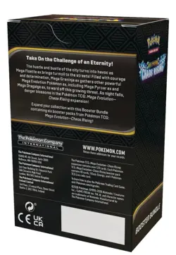 Pokemon TCG: Mega Evolution Chaos Rising Booster Bundle 6 Packs Presale - Image 3