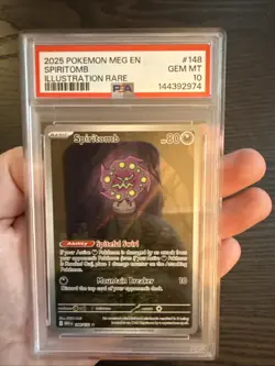 Spiritomb 148/132 Illustration Rare 2025 Pokemon Mega Evolution PSA 10 Gem Mint - Image 3