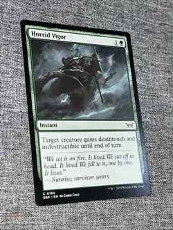 MTG Duskmourn: House of Horror Horrid Vigor 0184 NM - Image 1