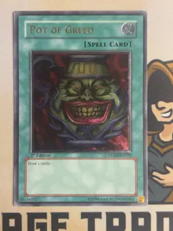 Pot of Greed Ultimate Rare 1st Edition DPKB-EN029 YuGiOh! NM EURO - Image 2