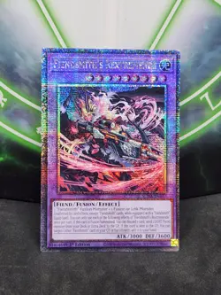 Yugioh Fiendsmith's Rextremende SUDA-EN037 Quarter Century Secret Rare NM - Image 1