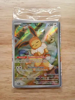 Pokemon TCG - Eevee SVP 173 Pokemon Center Exclusive PC ETB Promo Sealed - Image 1