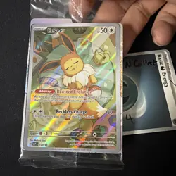 Eevee (Sealed) Black Star Promo 173 SVP ENG S&V Prismatic NM Pokemon Card TCG #4 - Image 2