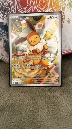 Pokemon TCG Eevee Promo Card SVP-173 Prismatic Evolutions - Image 1