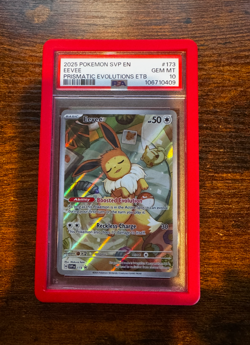 Pokemon TCG - Eevee #173 - Prismatic Evolutions - Black Star Promo - PSA 10 MINT - Image 3