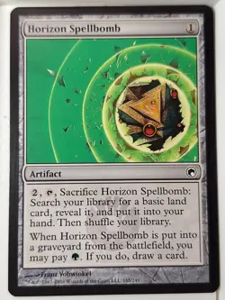 Horizon Spellbomb - Scars of Mirrodin - Magic the Gathering MTG Nice! - Image 1