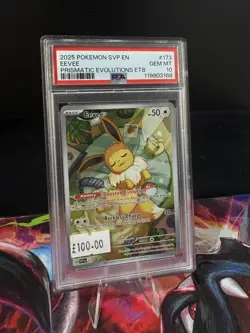 PSA 10 Eevee Prismatic Evolutions ETB Promo #173 SVP-173 Gem MinT Pokemon TCG - Image 3