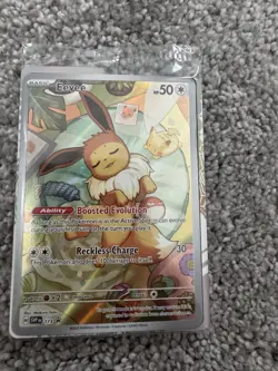 Pokemon TCG Eevee SVP 173 Prismatic Evolutions Black Star Promo Sealed - Image 1