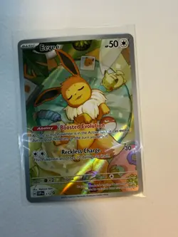Pokemon TCG Prismatic Evolutions Eevee SVP 173, ETB Promo, - Image 1