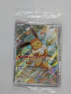 Pokemon Eevee Prismatic Evolutions Promo TCG SVP 173 Sealed - Image 1