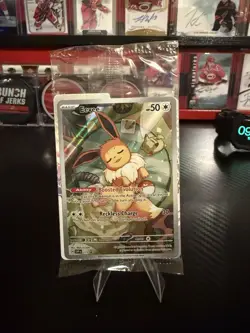 Pokemon TCG Eevee Scarlet and Violet Black Star Promo Sealed Pack English #173 - Image 1